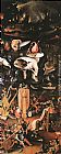 Hieronymus Bosch Canvas Paintings - Garden of Earthly Delights, right wing